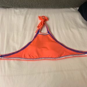 Seafolly Coral High-Neck Bikini Top
